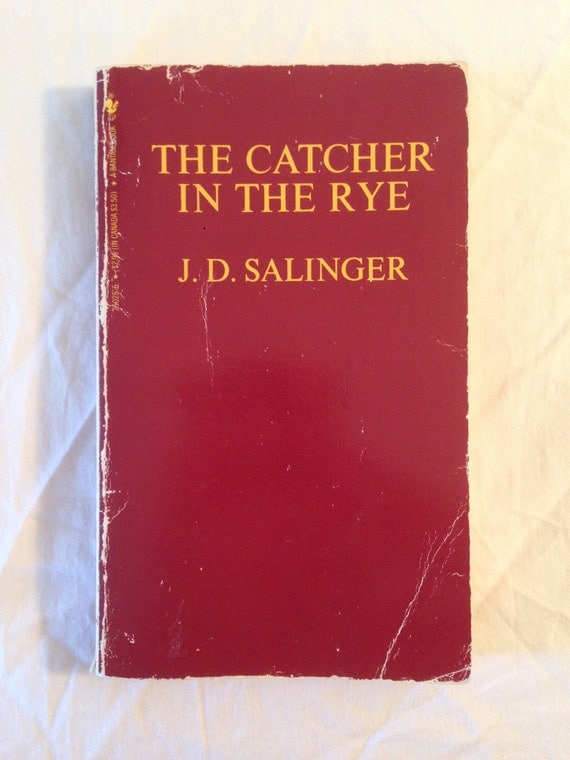 The Catcher In The Rye by J.D. Salinger 1960s printing