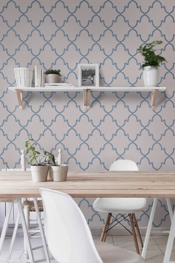 Self adhesive vinyl temporary removable wallpaper wall decal