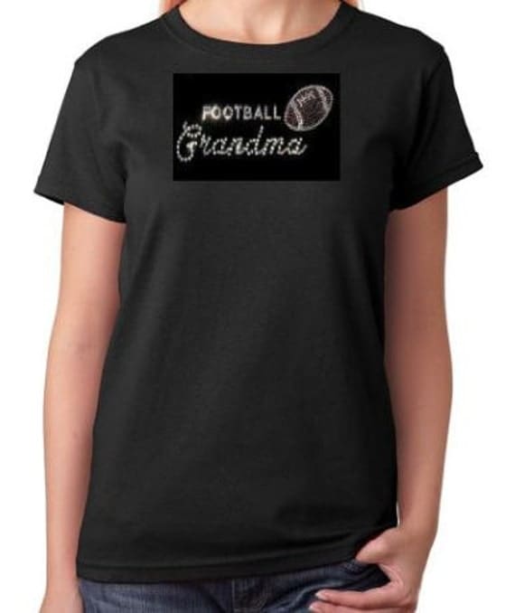 Football TShirt Football Grandma Rhinestone by XtremeSparkle
