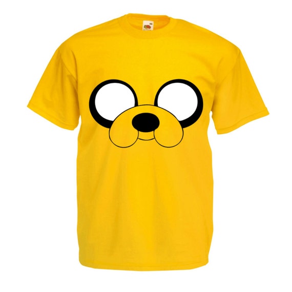 Jake the dog Adventure Time t-shirts top by CamillasTShirt on Etsy