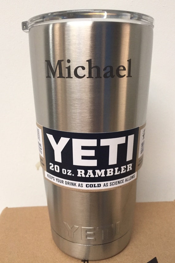 Yeti Tumbler 20 Oz Rambler with FREE Engraving