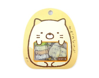 Sumikko Gurashi kawaii stickers - Japanese stickers - cute cat stickers - super kawaii sticker flakes - kawaii cat neko animal stickers