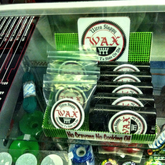 performance skateboard wax by ultraslappywax on Etsy