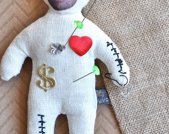 money voodoo doll