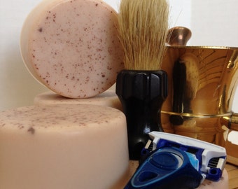 Rustic Sedona Natural Clay Shaving Soap - Alluring Musky Unisex Fragrance