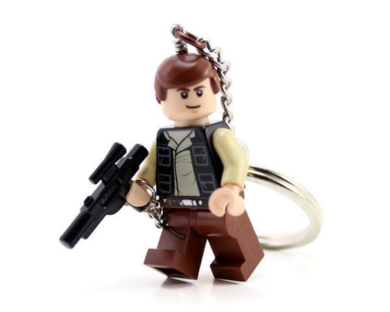 lego han solo key chain