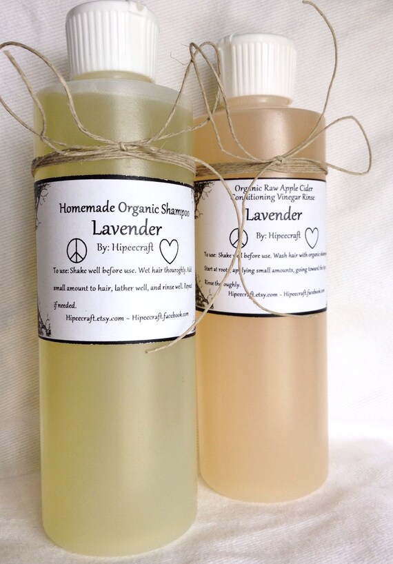 Organic Shampoo and Conditioner Homemade Shampoo and