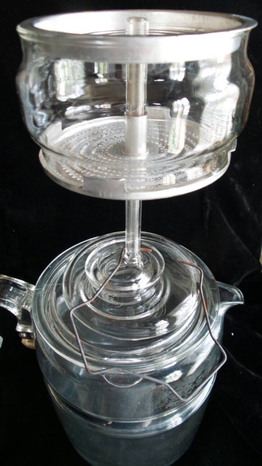 Percolator by Pyrex Glass Coffeepot
