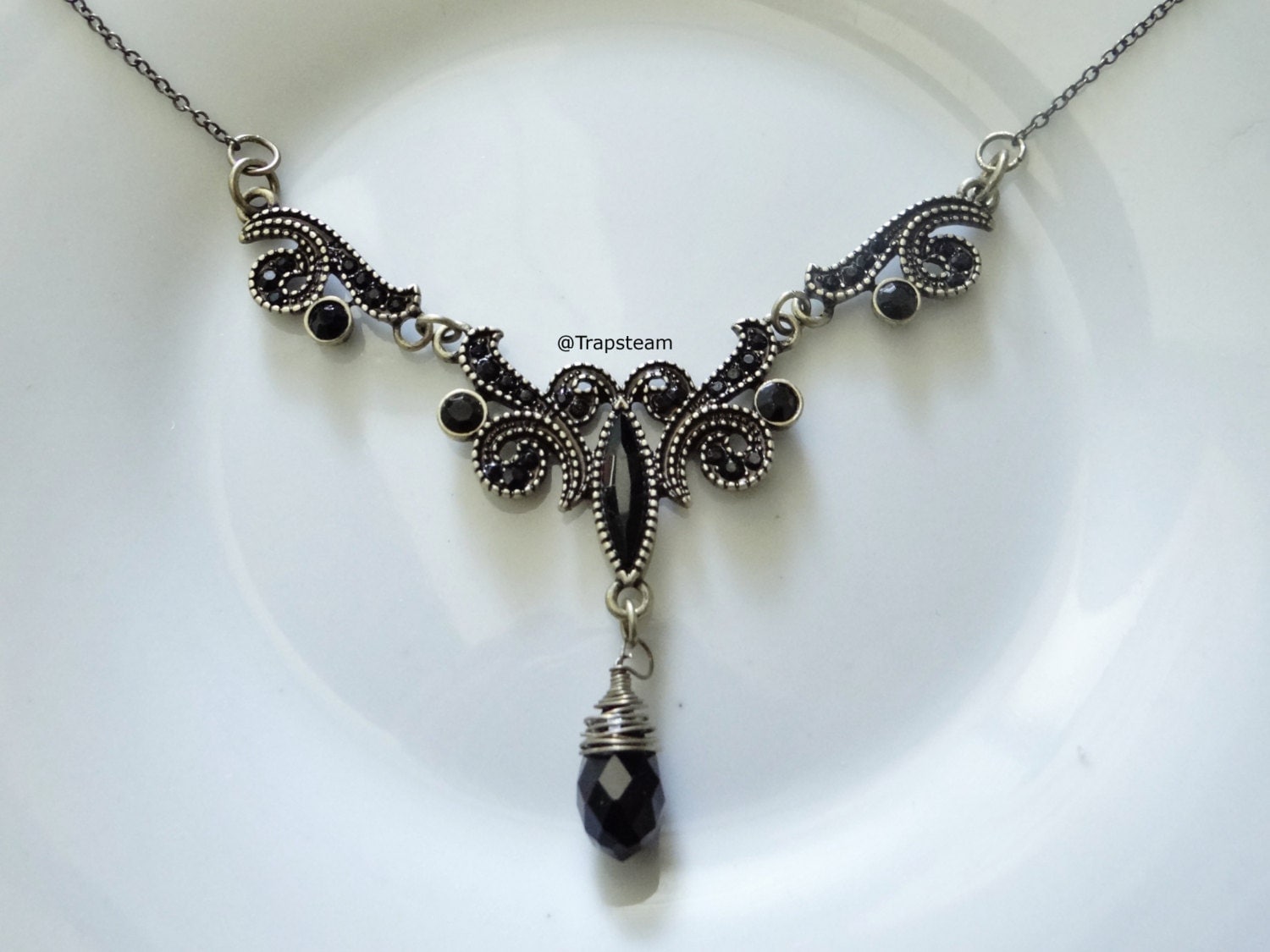 Victorian Necklace Victorian Choker Jewelry Gothic Victorian