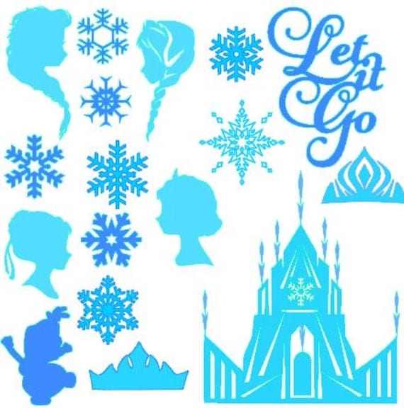 Download Ice Castle & Princess instant download cut file SVG by ...