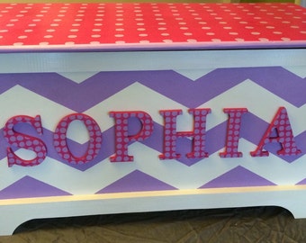personalized toy box etsy