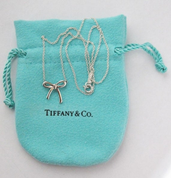 Tiffany & Co. Sterling Silver Ribbon Bow by Robinsfinejewelry