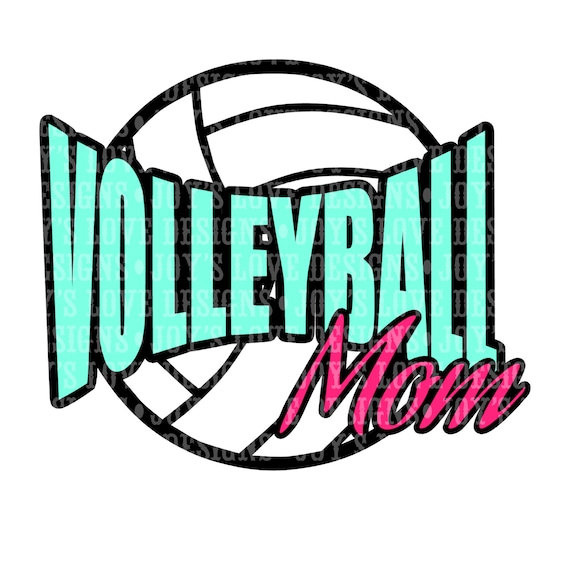 Download Items similar to Volleyball Mom SVG and DXF Digital ...