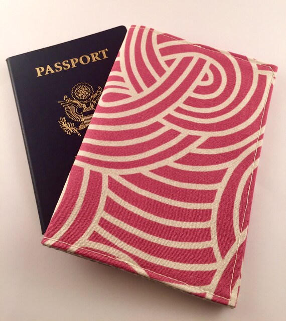 Pink passport cover girls passport cover pink by PeppaPennyPurses