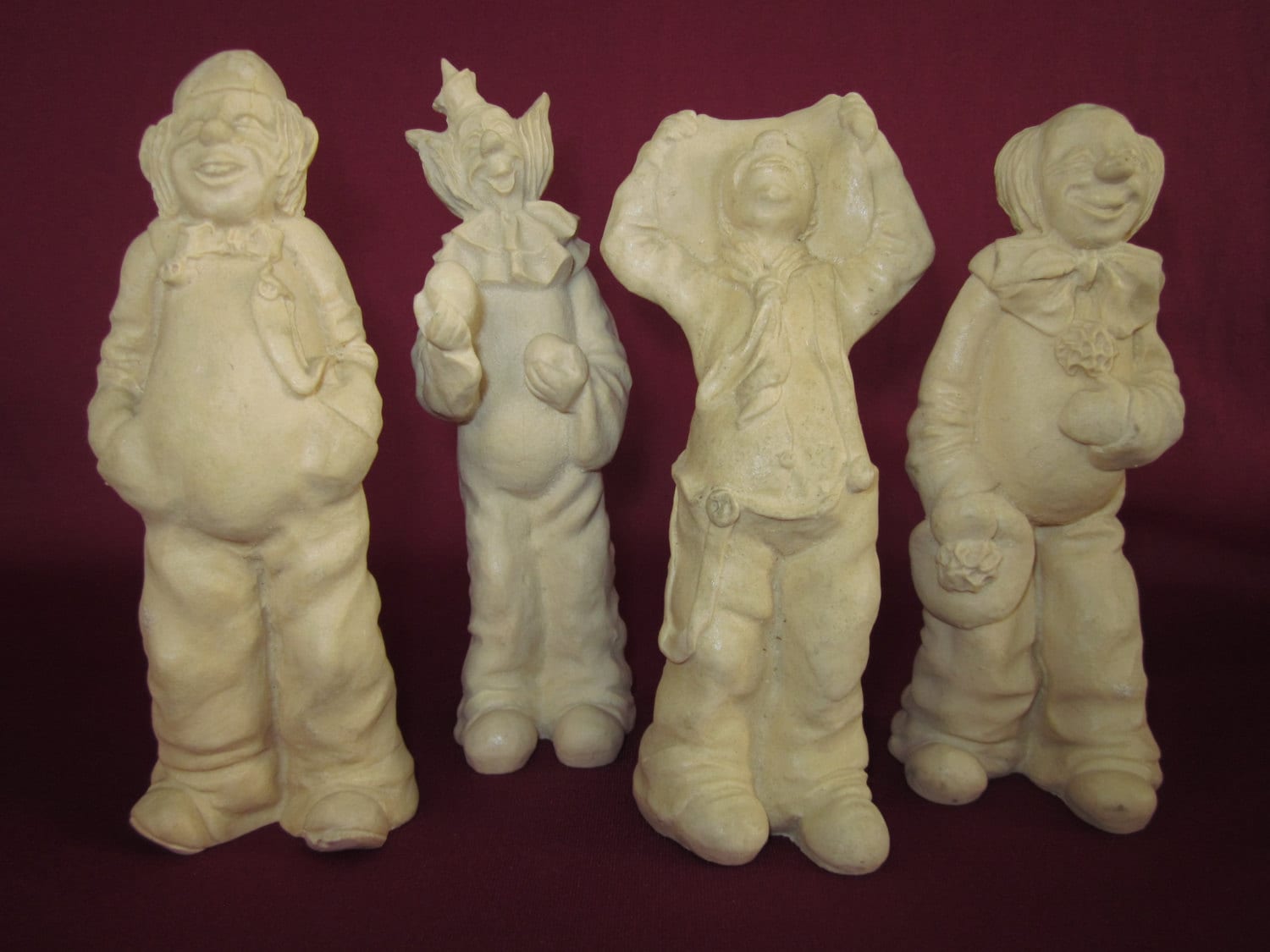 pecan resin figurines