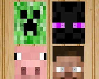 Minecraft Masks, Minecraft Game, Minecraft Favor 