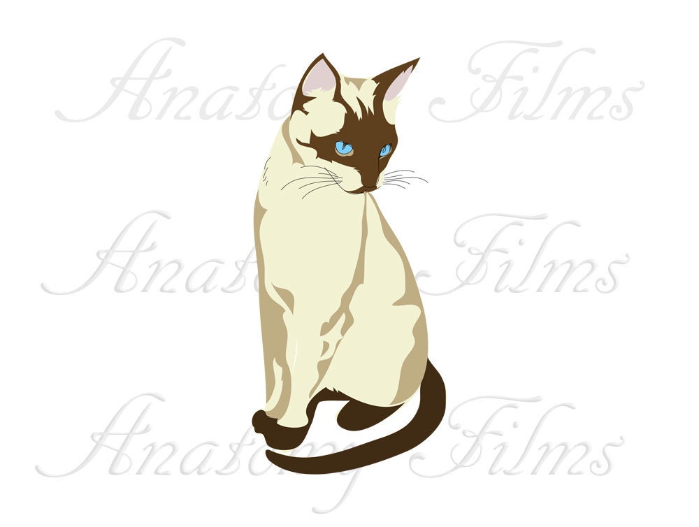 cat clip art etsy - photo #46