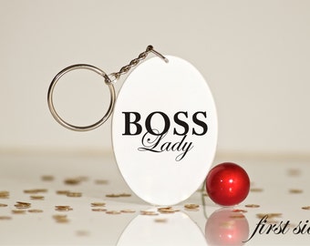 Boss lady-Like a boss-Gift for boss-Boss day-Best boss-Boss lady-Gift ideas for boss-New boss gift-Boss lady keychain-Birthday for boss lady