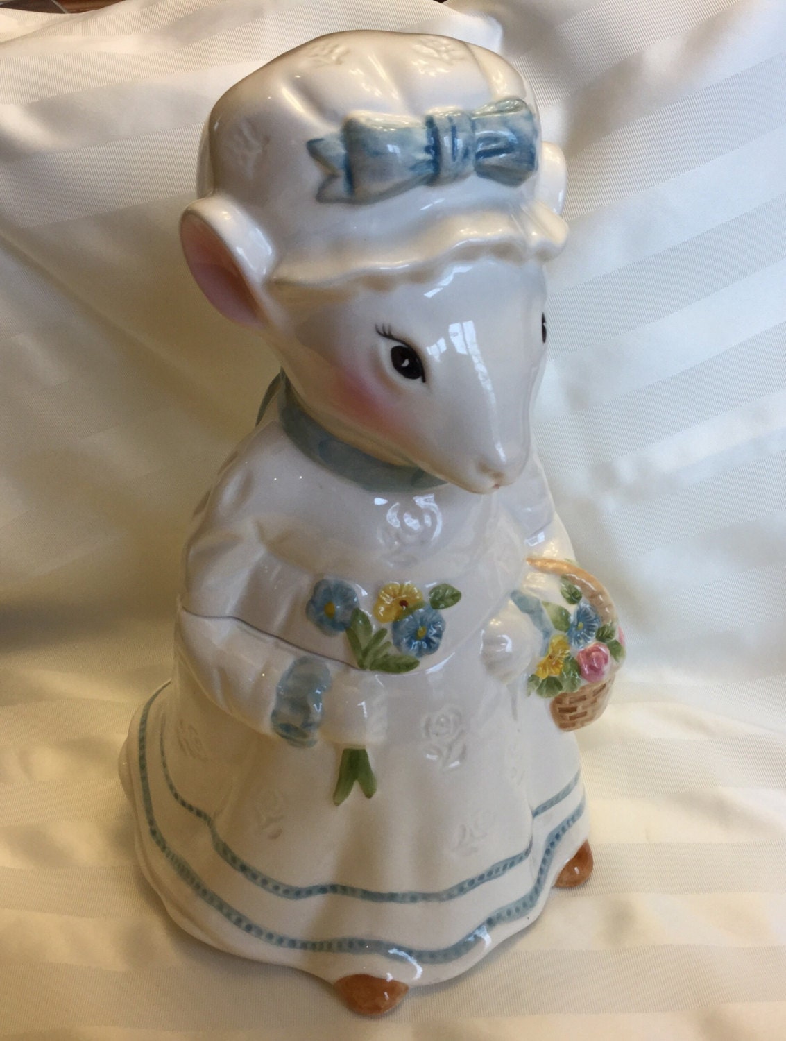 MOUSE COOKIE JAR Made By Weiss by SweetVioletsVintage on Etsy