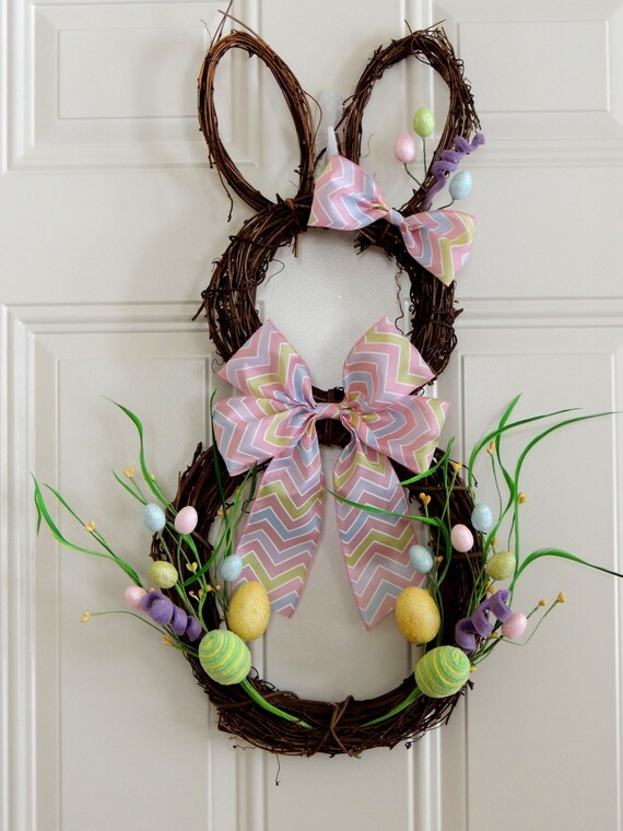 Easter Bunny Shaped Wreaths | Easter Wikii