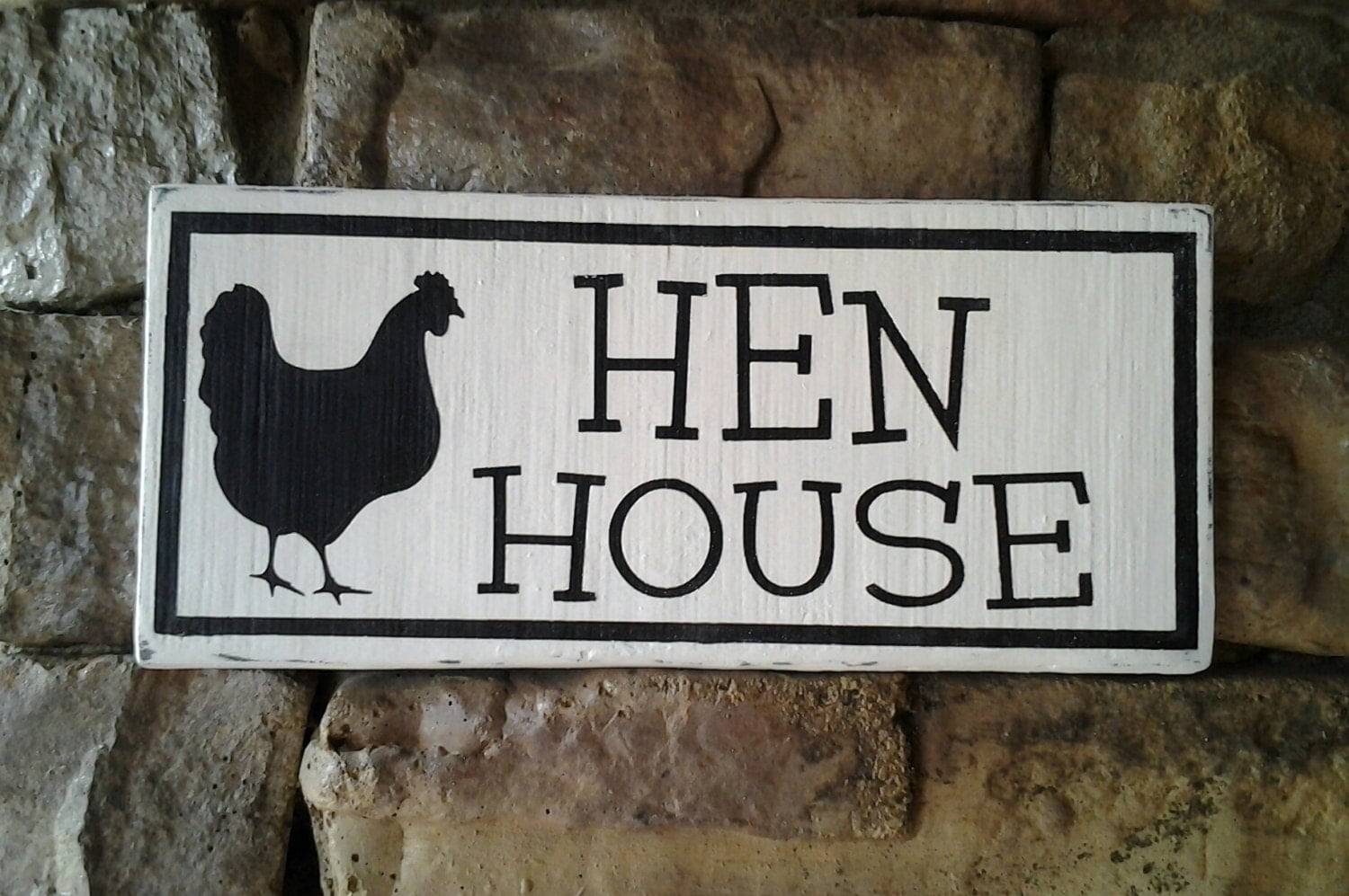 Hen House Sign Egg sign Kitchen Decor Chicken Coop decor