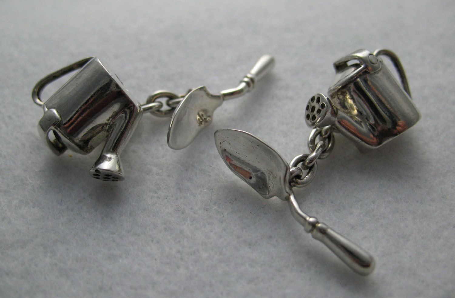 Vintage ‘LINKS of LONDON’ Sterling Silver Watering Can & Trowel