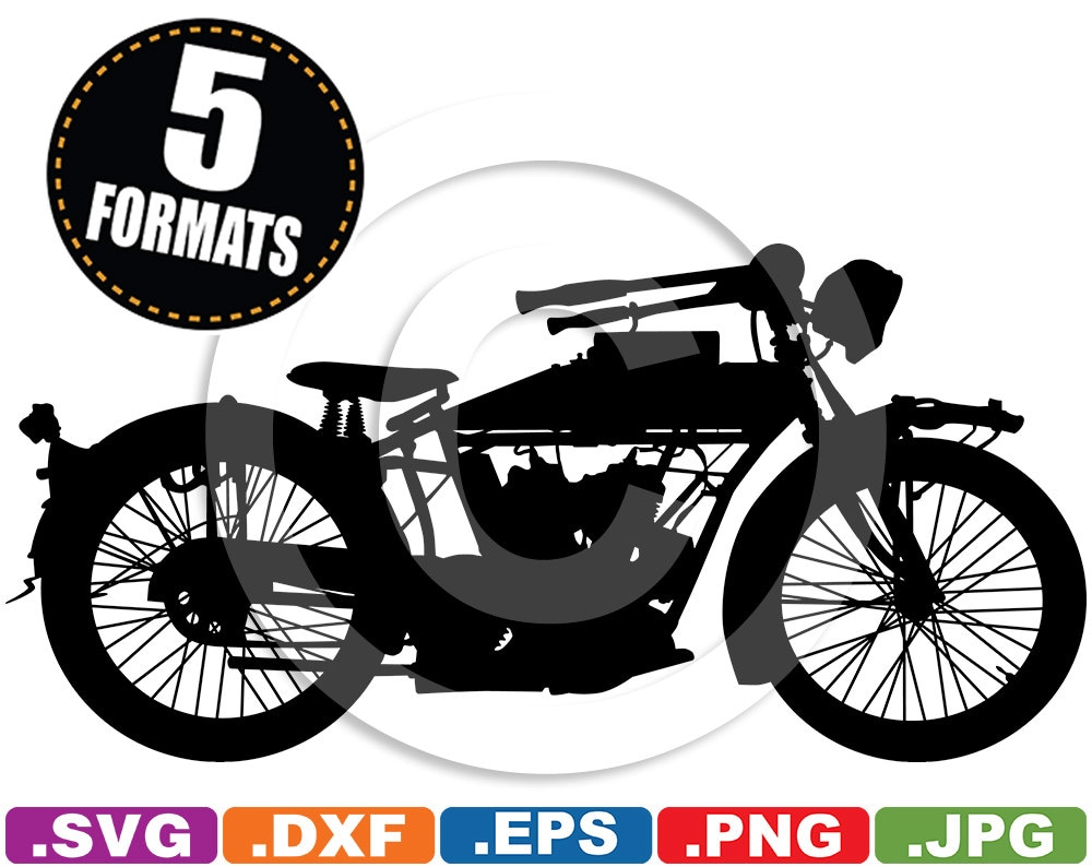 vintage motorcycle clipart - photo #25