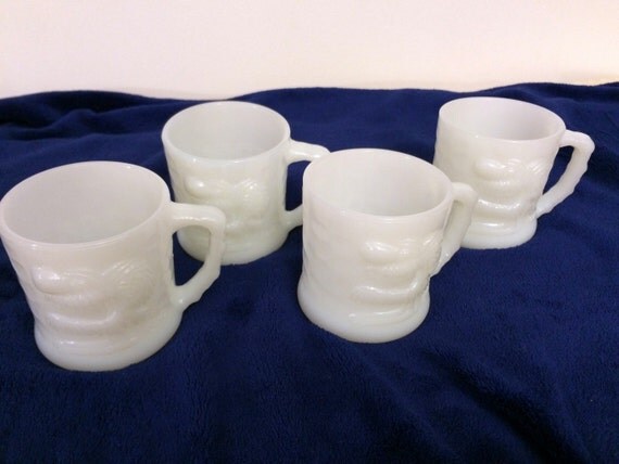 Vintage BC Grog Mugs Set of Four by GoshenGals on Etsy