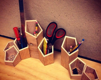 Building Hero Desk Organizer