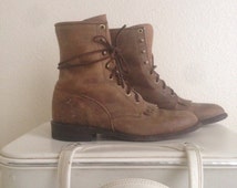 Popular items for justin roper boots on Etsy