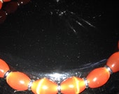 Red Opal Bracelet and Earrings set WoW!