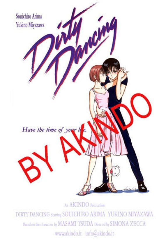 Film Anime Vulgar | dirty dancing karekano movie poster parody anime by Film Anime Vulgar | dirty dancing karekano movie poster parody anime by