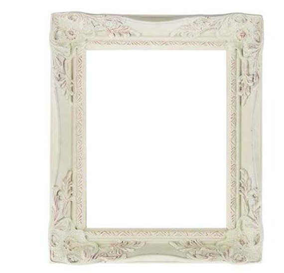 White Ornate Frame Wall Frame 11x14