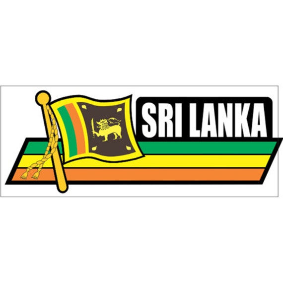 Sri Lanka Car Auto Sidekick Decals Stickers by FlagsNGadgets