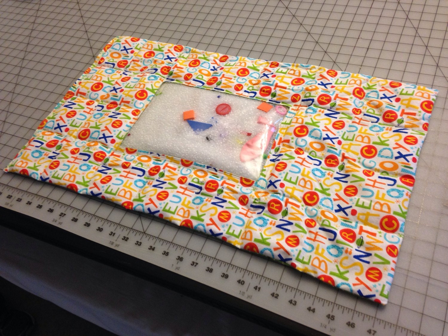 Weighted Lap Pad with Look and Find area. READY TO