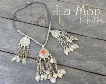 unique tribal fusion necklace- FREE SHIPPING!!!