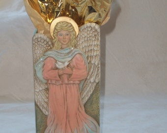 ceramic angel decorative bag Christmas decoration