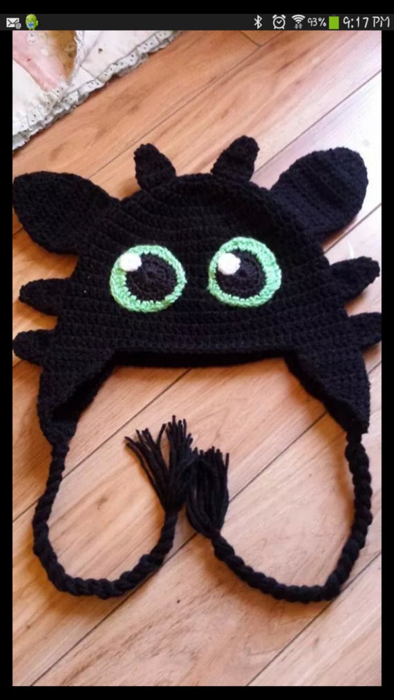 Items similar to Crochet how to train your Dragon hat on Etsy