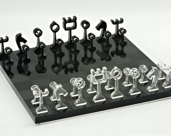 modern chess set | etsy modern chess set | etsy