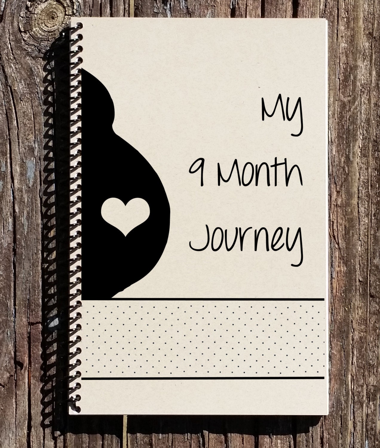 my 9 month journey pregnancy journal