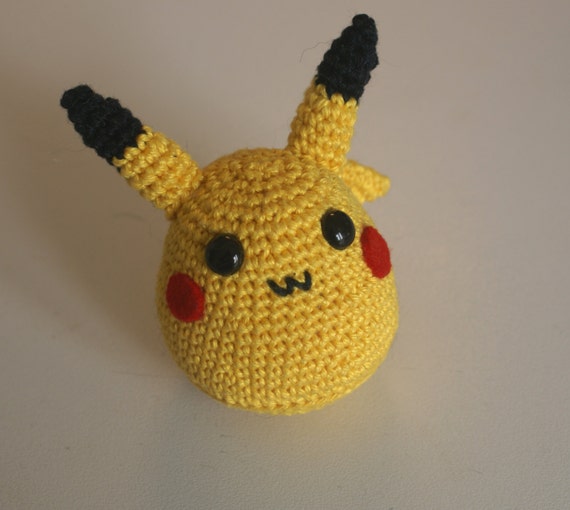 Chubby Pikachu pokemon amigurumi doll by MiruKumaCrochet ...