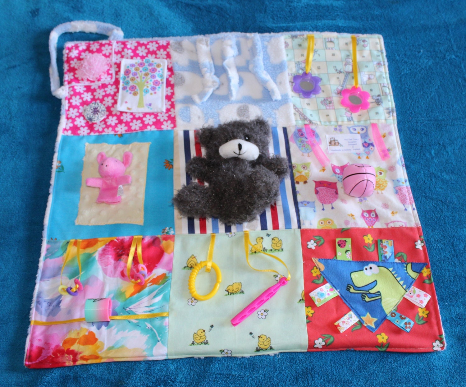 Sensory Fidget Blanket Soft And Warm With Different 8071