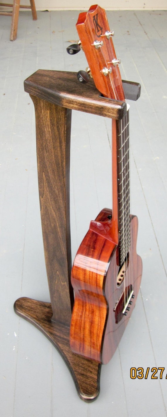 Fine Wood Ukulele / Mandolin Stand by MichaelsHandcrafted on Etsy