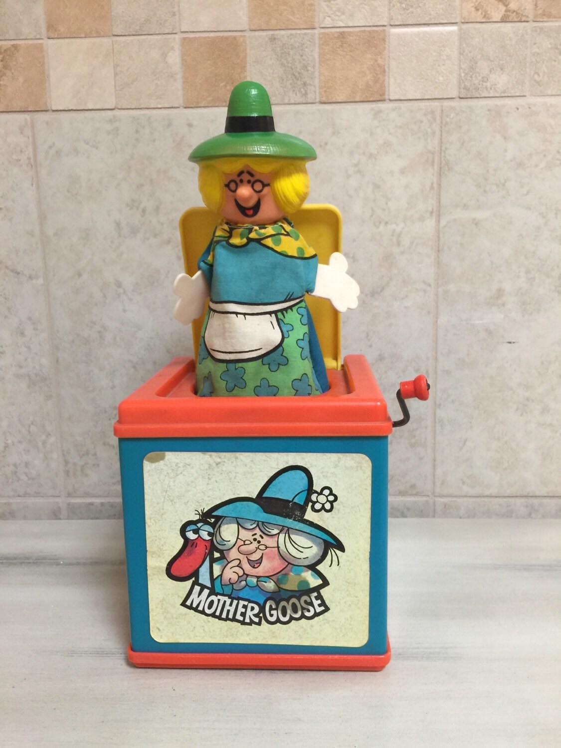 mattel mother goose jack in the box