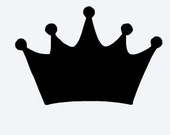 Items similar to Crown Vinyl Decal on Etsy