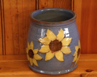 Sunflower Utensil Holder