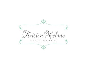 Photography logo - Watermark logo design - Premade Logo template - digital download psd file