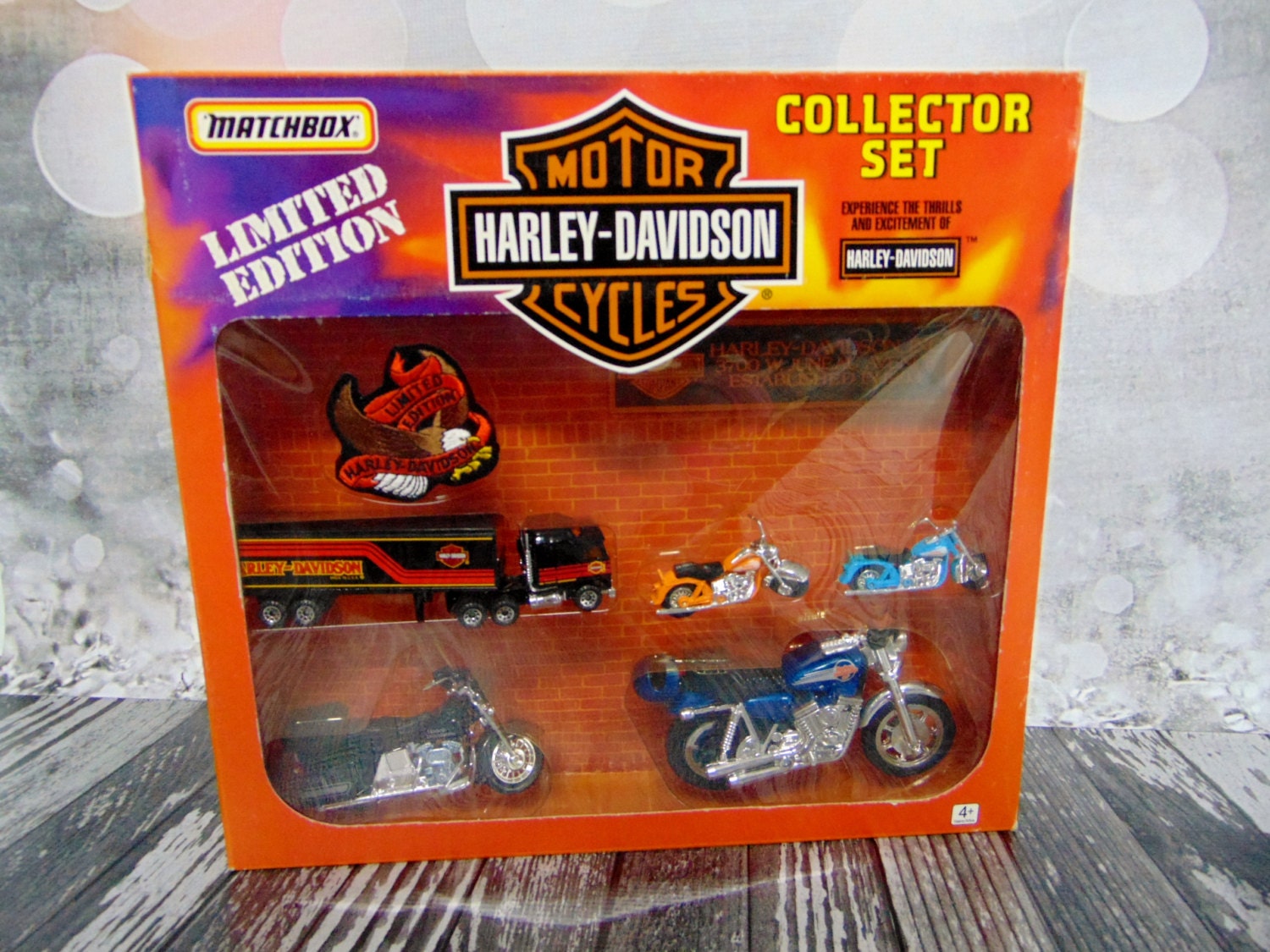 New 6Piece MATCHBOX Collector Set HARLEY DAVIDSON Motorcycles