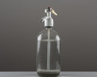 Vintage Seltzer bottle.