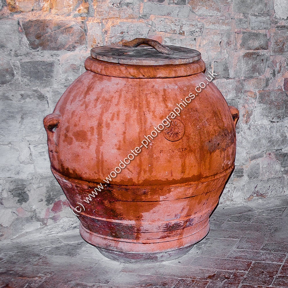 Olive Oil Vat by QualityCanvasPhotos on Etsy